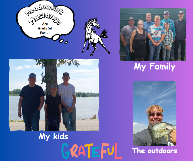 MDLK mustangs are grateful for..... see flyer for additional info