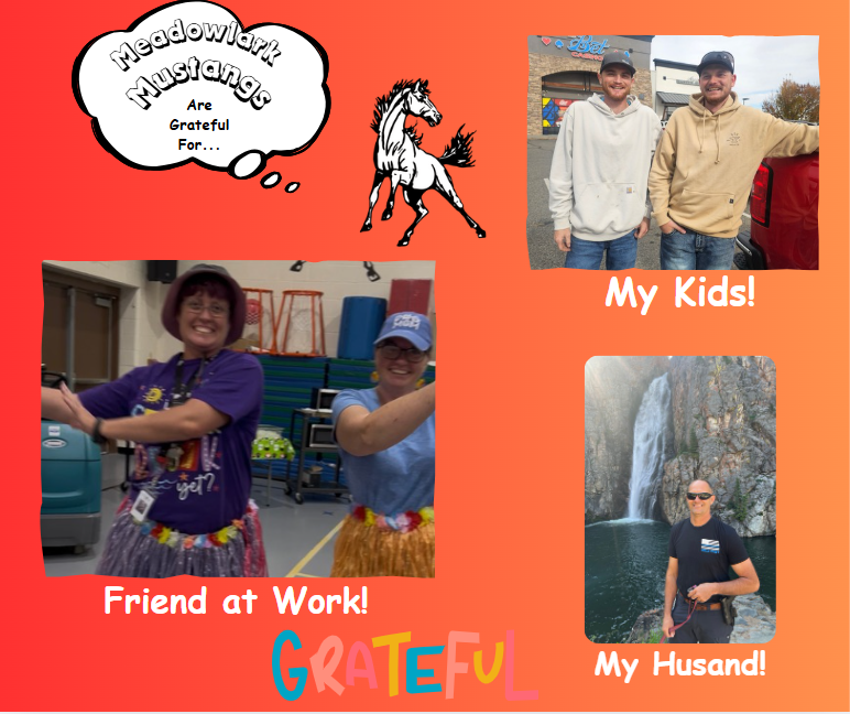 MDLK mustangs are grateful for..... see flyer for additional info