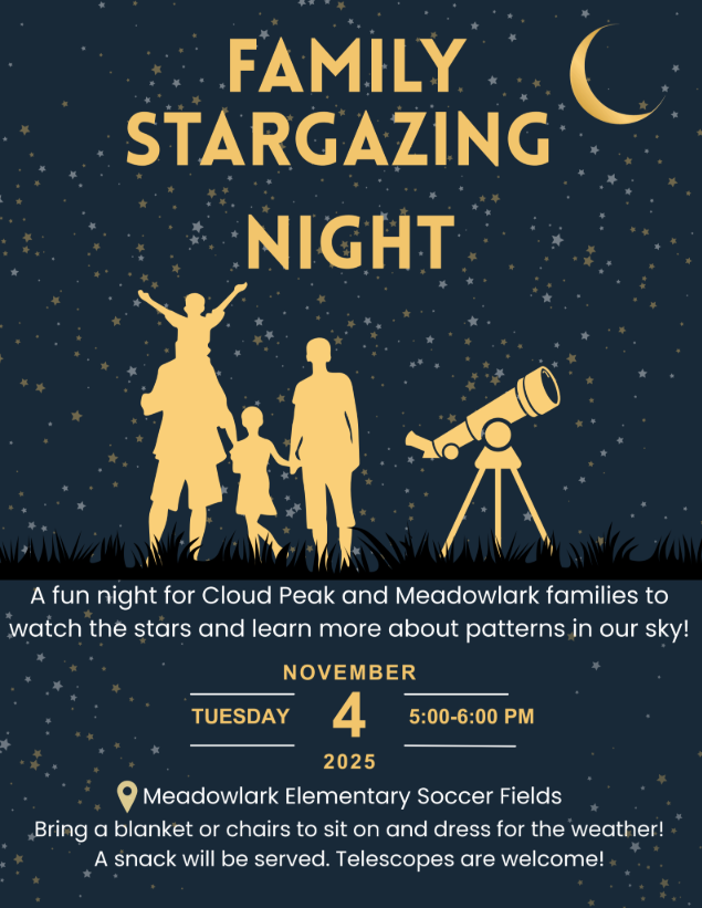 Stargazing night info