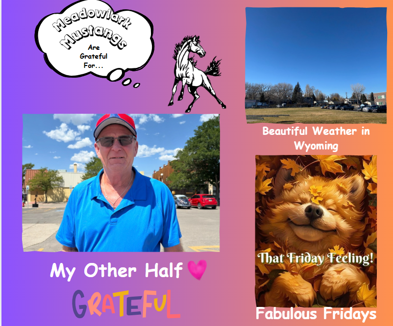 MDLK mustangs are grateful for..... see flyer for additional info