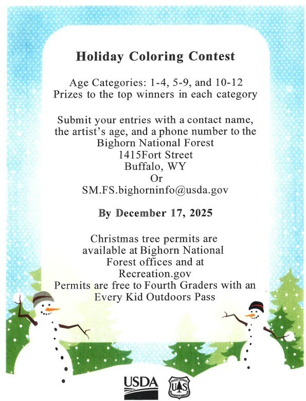 Holiday Coloring Contest