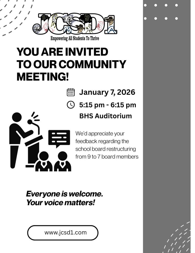 Community Forum Flyer