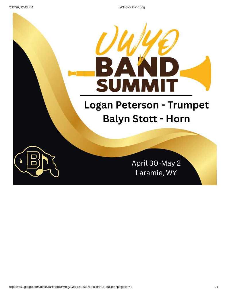 UWYO Band Summit