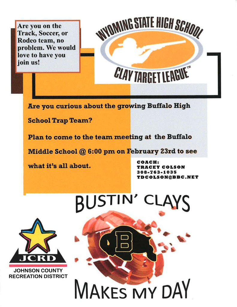 Wyoming State High School clay target league