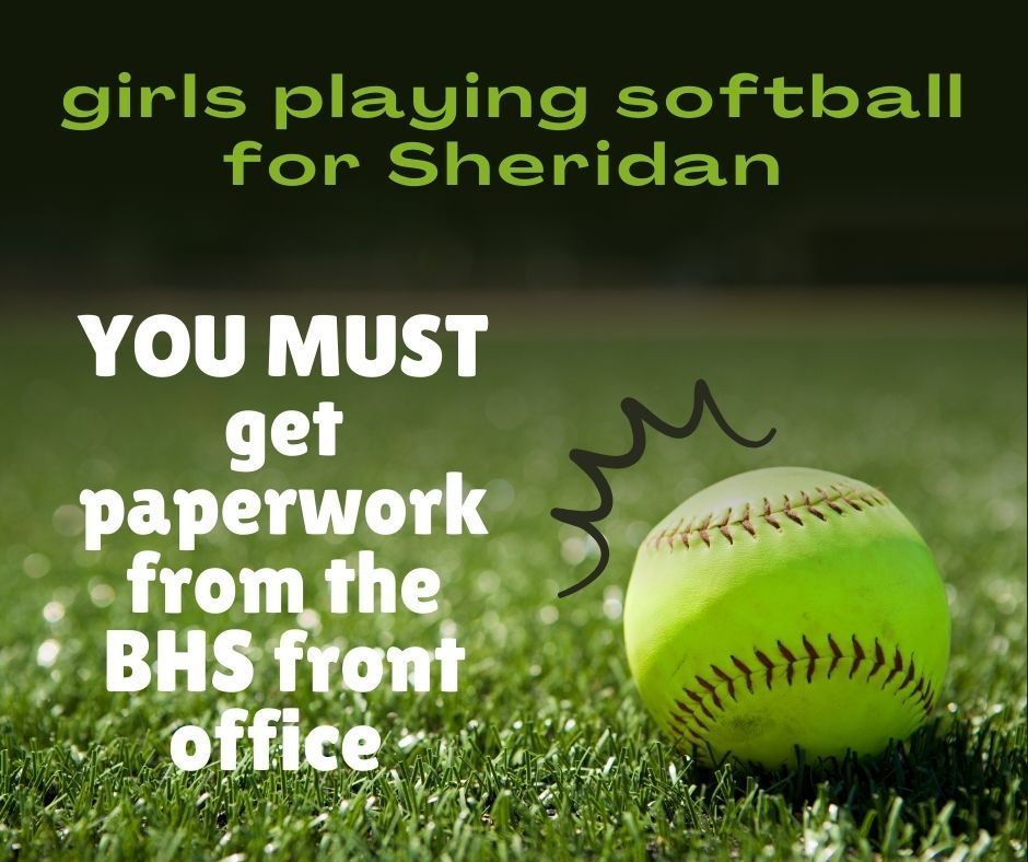 softball annoucement