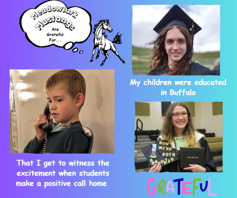 MDLK mustangs are grateful for..... see flyer for additional info