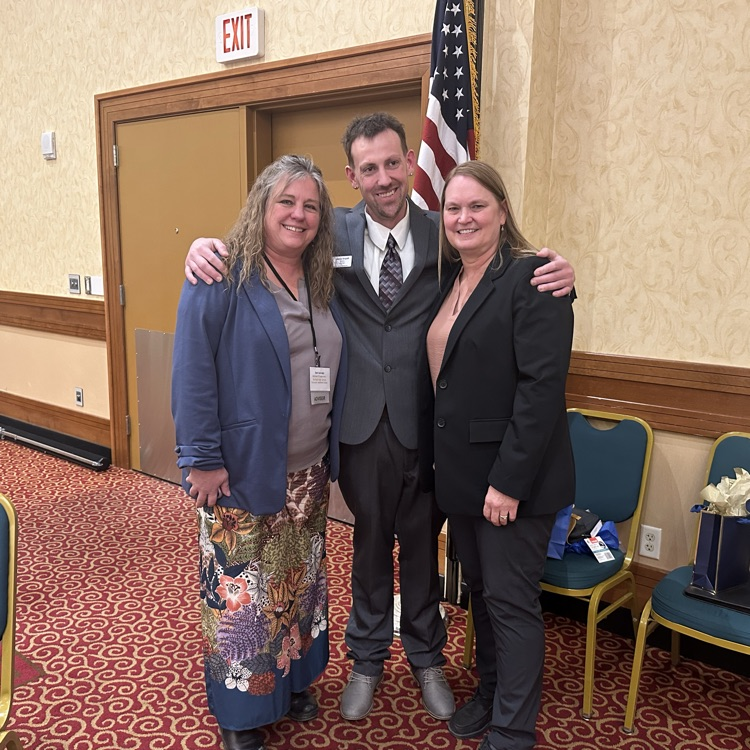 Andrew Borgialli and Buffalo advisors, Kami Kennedy and Michelle Dahlberg