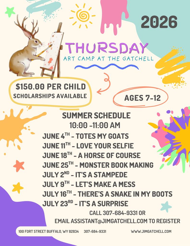 🎨Art Camp At The Gatchell🎨