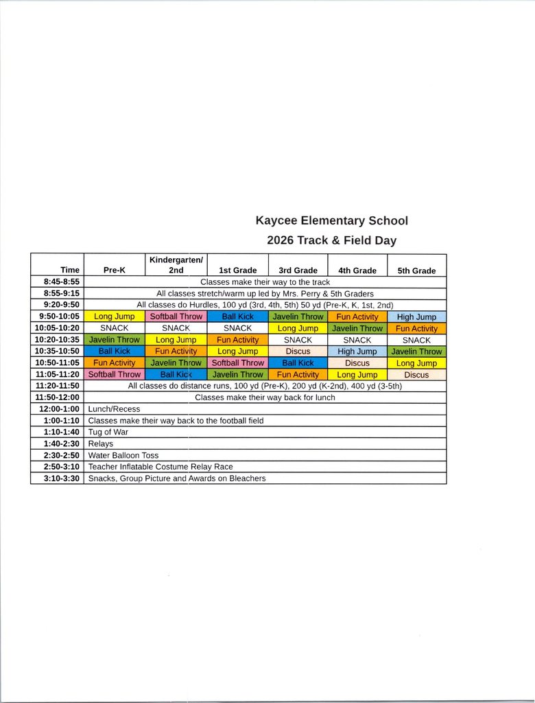 KES T&F 2026