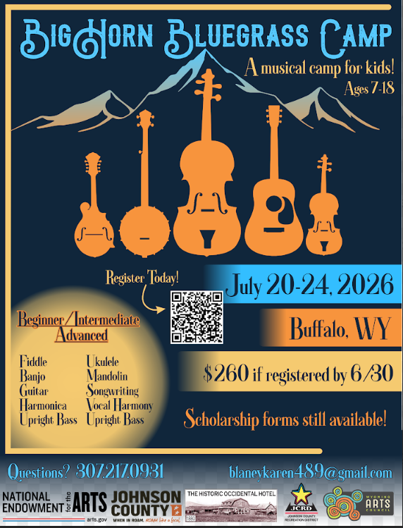 Bluegrass camp opportunity
