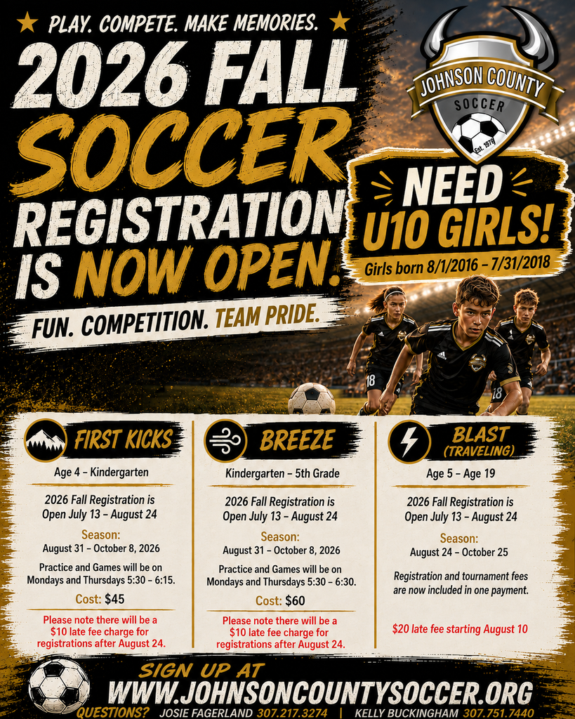 Fall Soccer Registration
