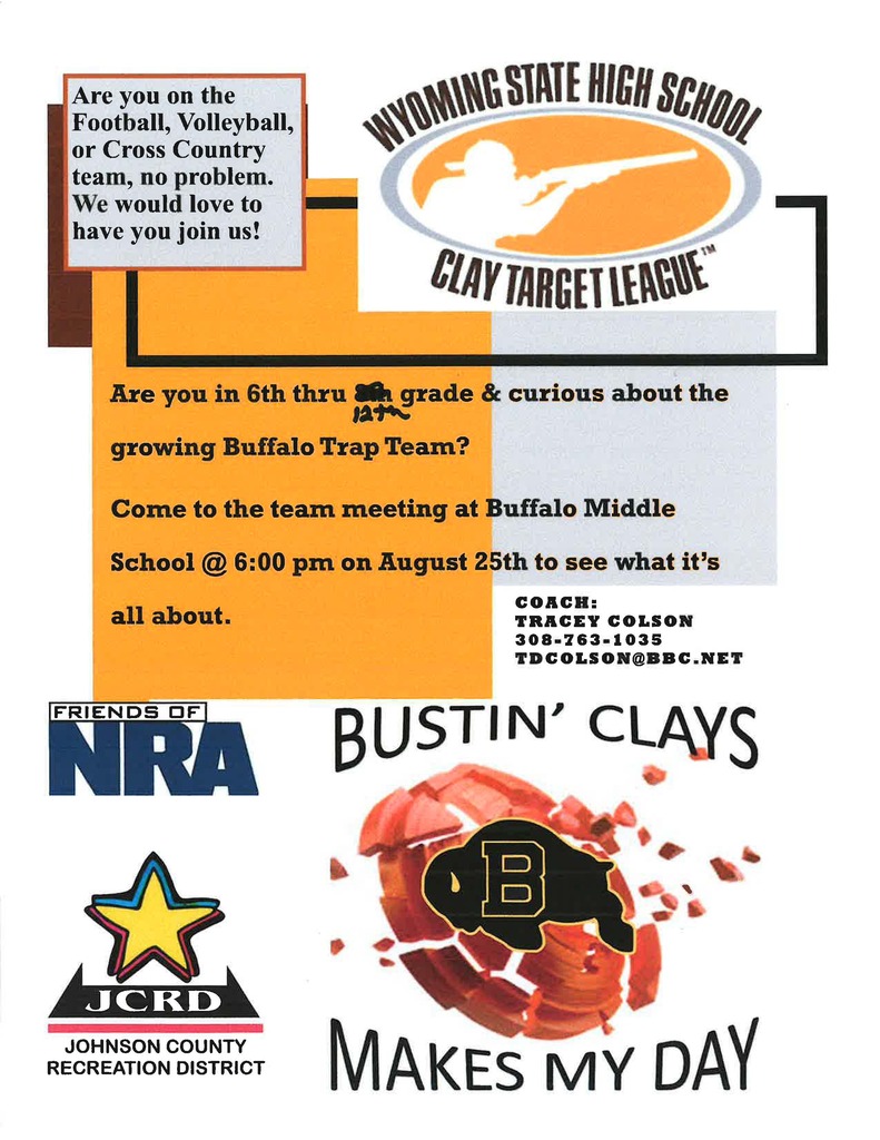 Trap Shooting Sign Ups
