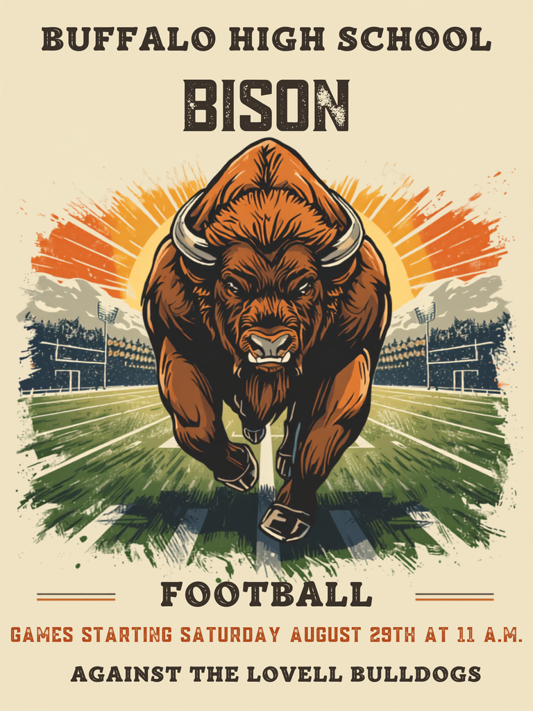 BHS Footbal Games Saturday August 29th starting at 11