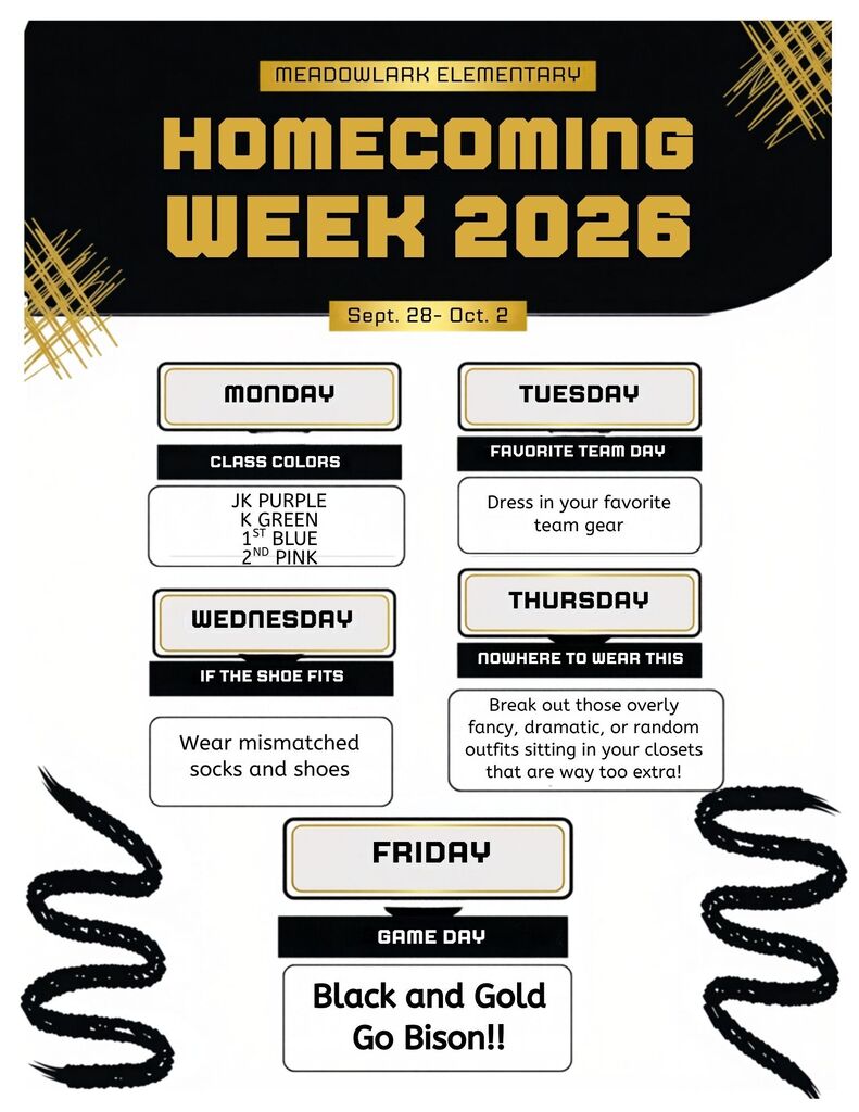 Meadowlark Homecoming Week 2026