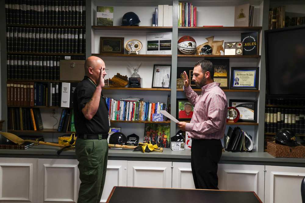 Welcome Officer David Pridemore to the Golden Eagle Police Force!