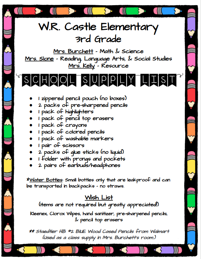3rd Grade