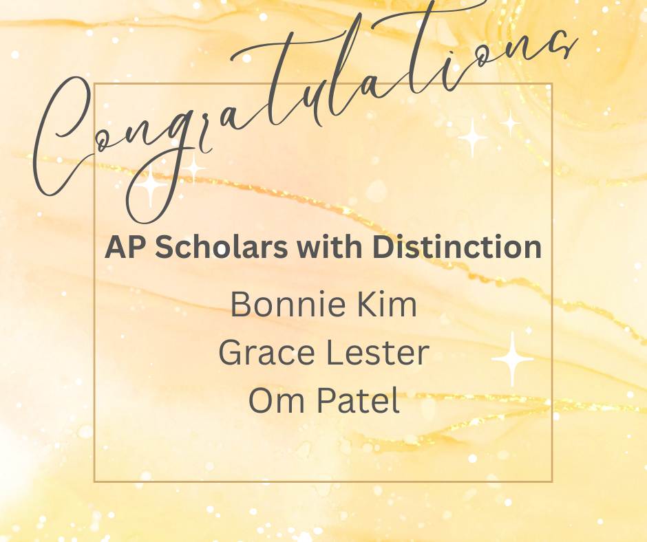AP Scholars with DIstinction