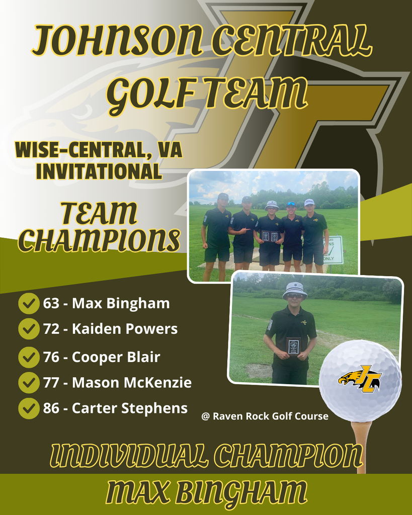 JC Golf Wise-Central VA. Team & Individual Champions