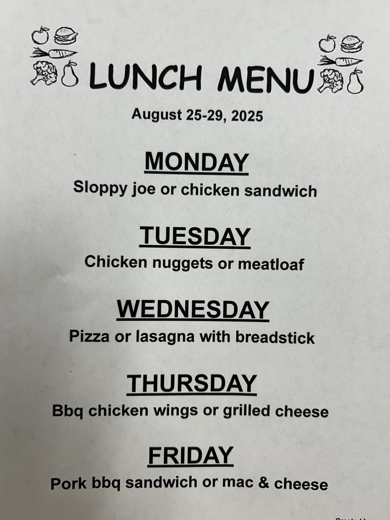 Lunch Menu