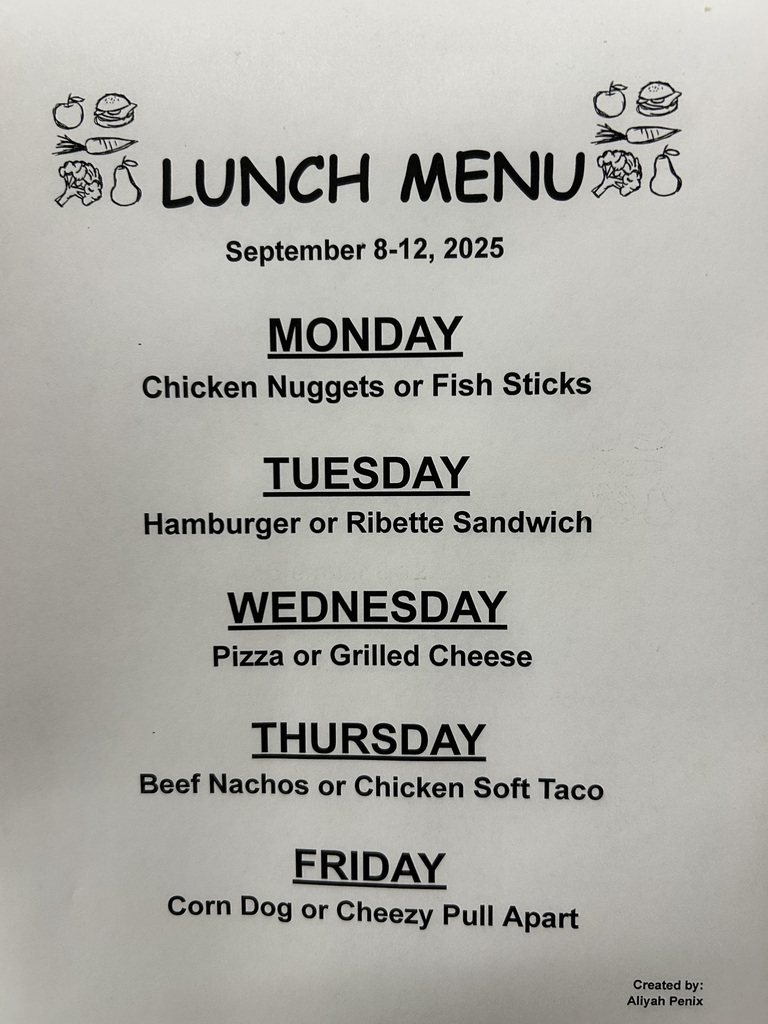 Lunch Menu
