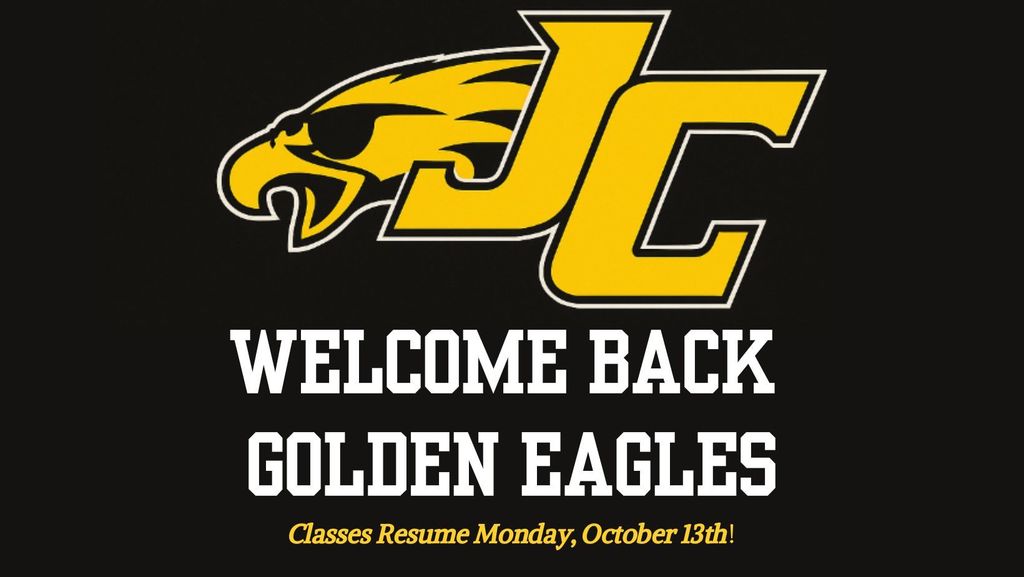 Classes Resume Monday, October 13th!