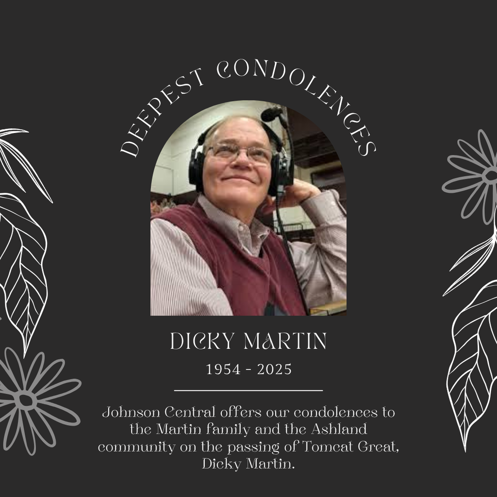 Dicky Martin (1954-2025) - Radio Personality for the Ashland Tomcats.