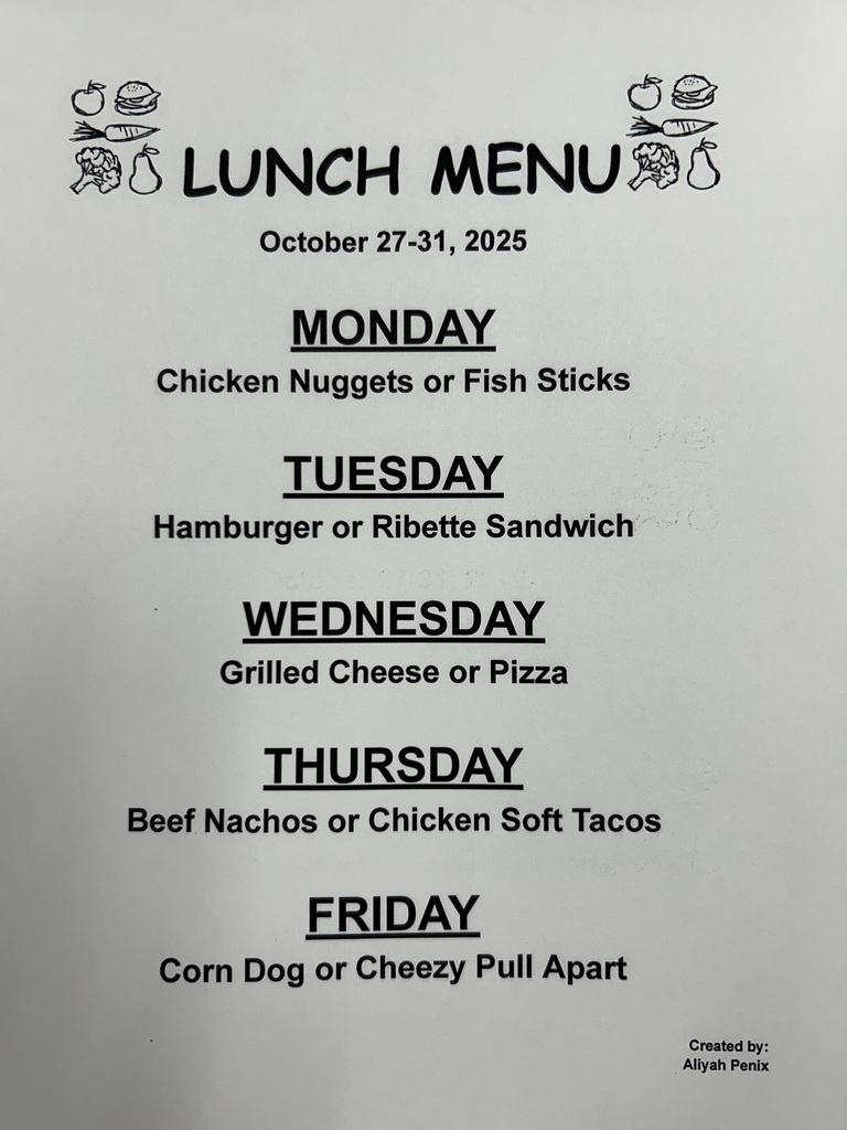 Lunch Menu