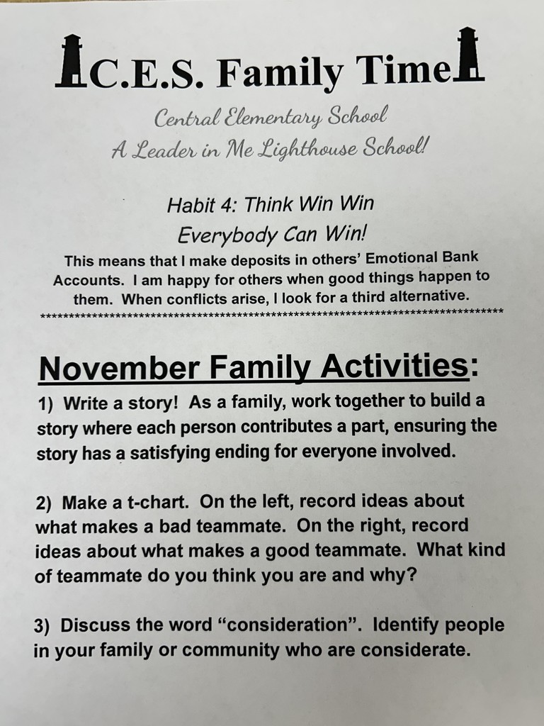 November Family Time