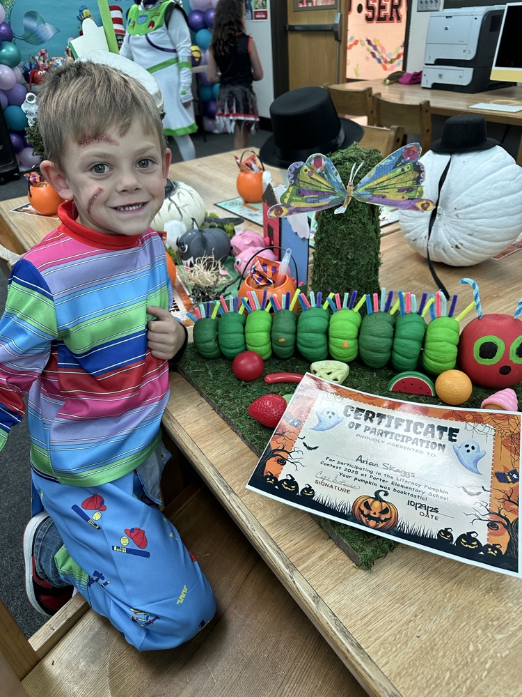 Arian Skaggs- Kindergarten (The Very Hungry Caterpillar)