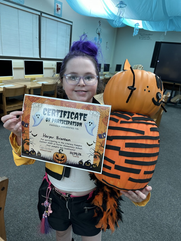 Harper Branham- 3rd Grade (Cat Kid Comic Club Collaborations)