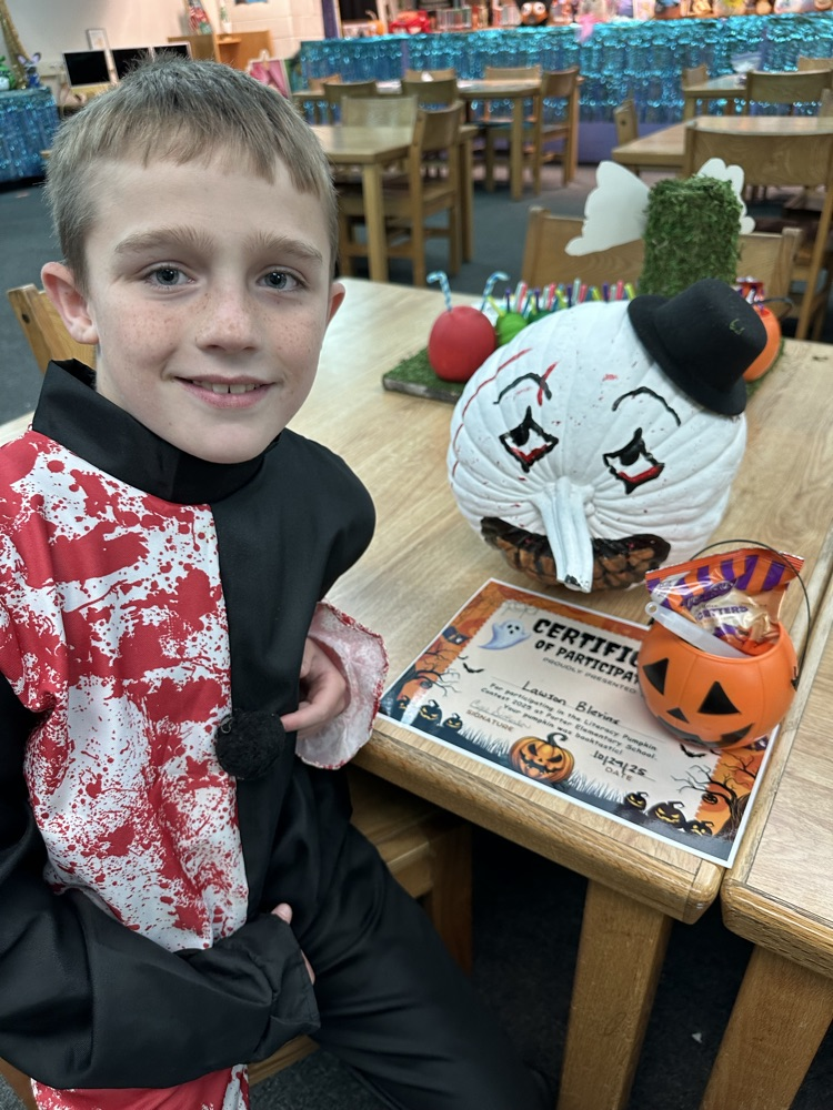 Lawson Blevins- 4th Grade (Art the Clown)