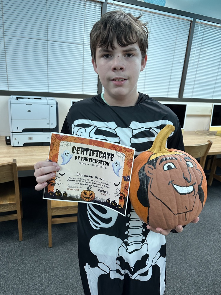 Christopher Reeves- 6th Grade (Kronk’s New Groove)