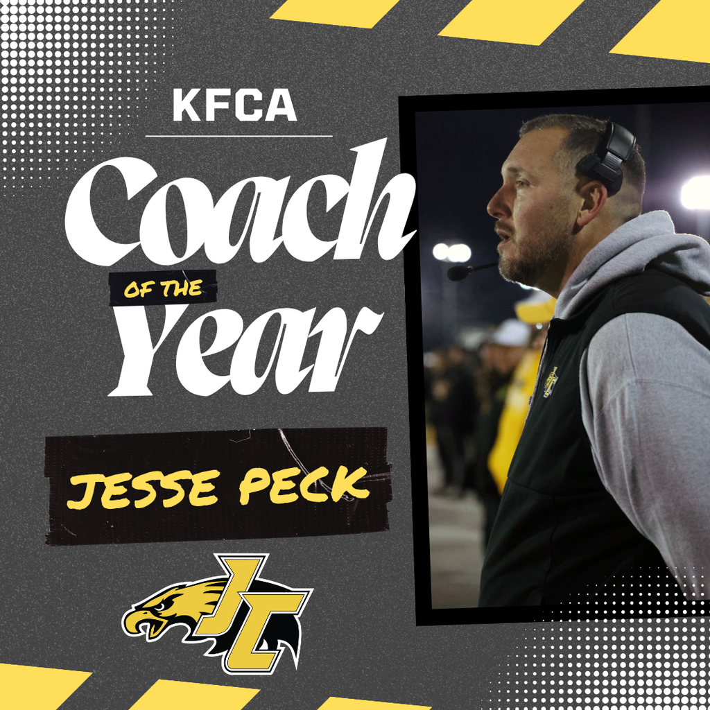 Jesse Peck 2025 KFCA Coach of the Year
