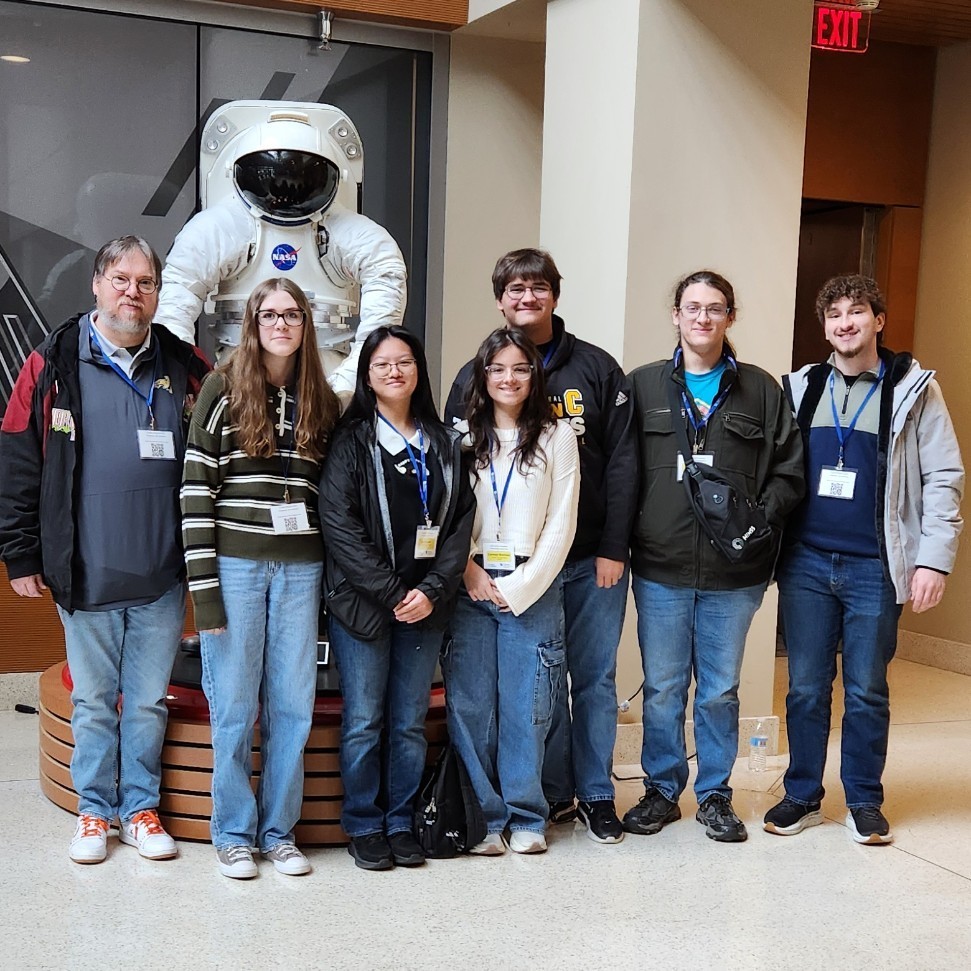 Team Endeavor: Mr. John Robinson, Grace Lester, Bonnie Kim, Travis Eldridge, Elias Sage, (Jacob Bellis from Hazard)