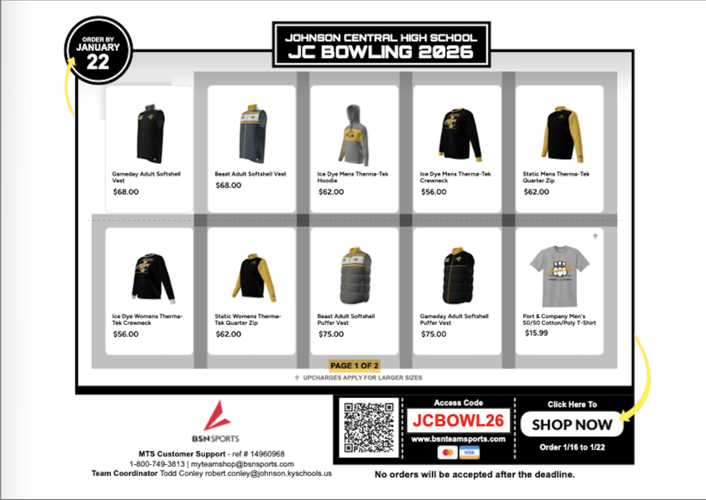 2026 JC Bowling Team Store Page 1