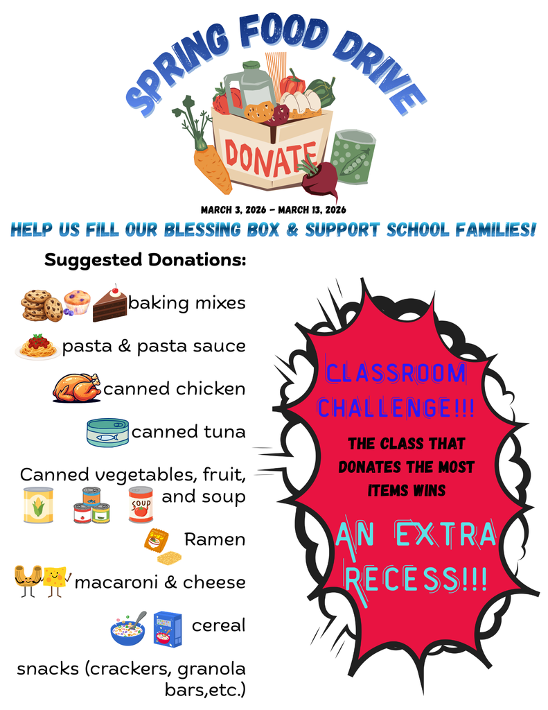 Spring Food Drive 2026