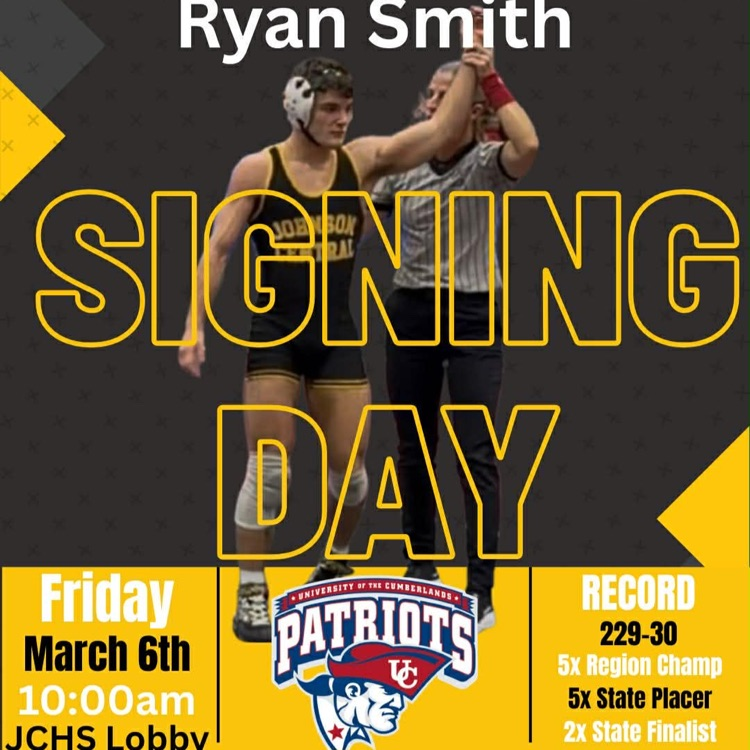 Ryan Smith signs with Patriot wrestling !