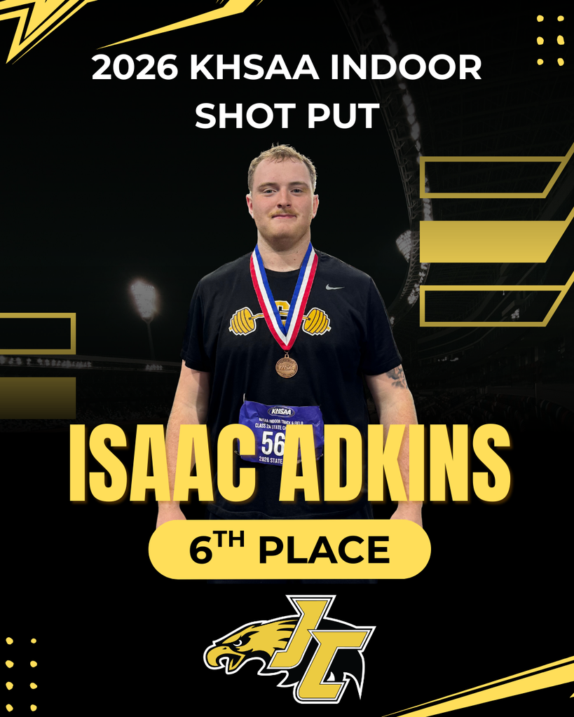 Isaac Adkins 6th KHSAA Indoor Shot Put