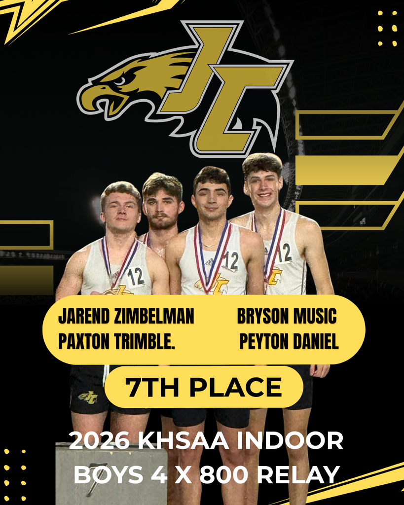 JCHS 2026 KHSAA 2A Boys 4x800 Relay Team