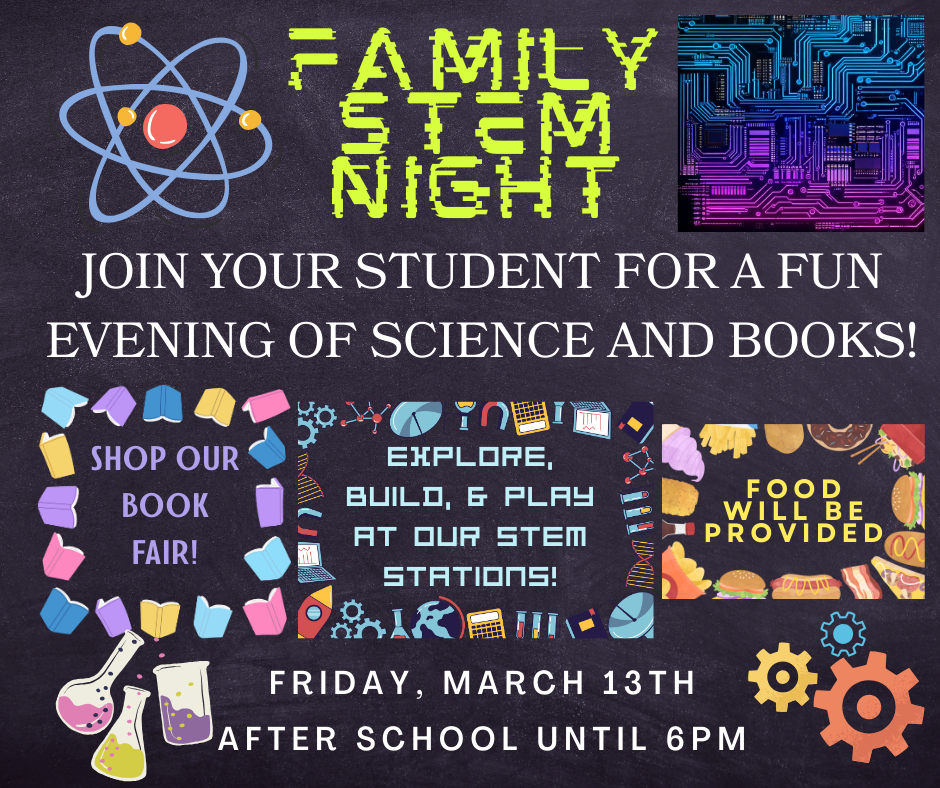 STEM Night Friday, March 13th