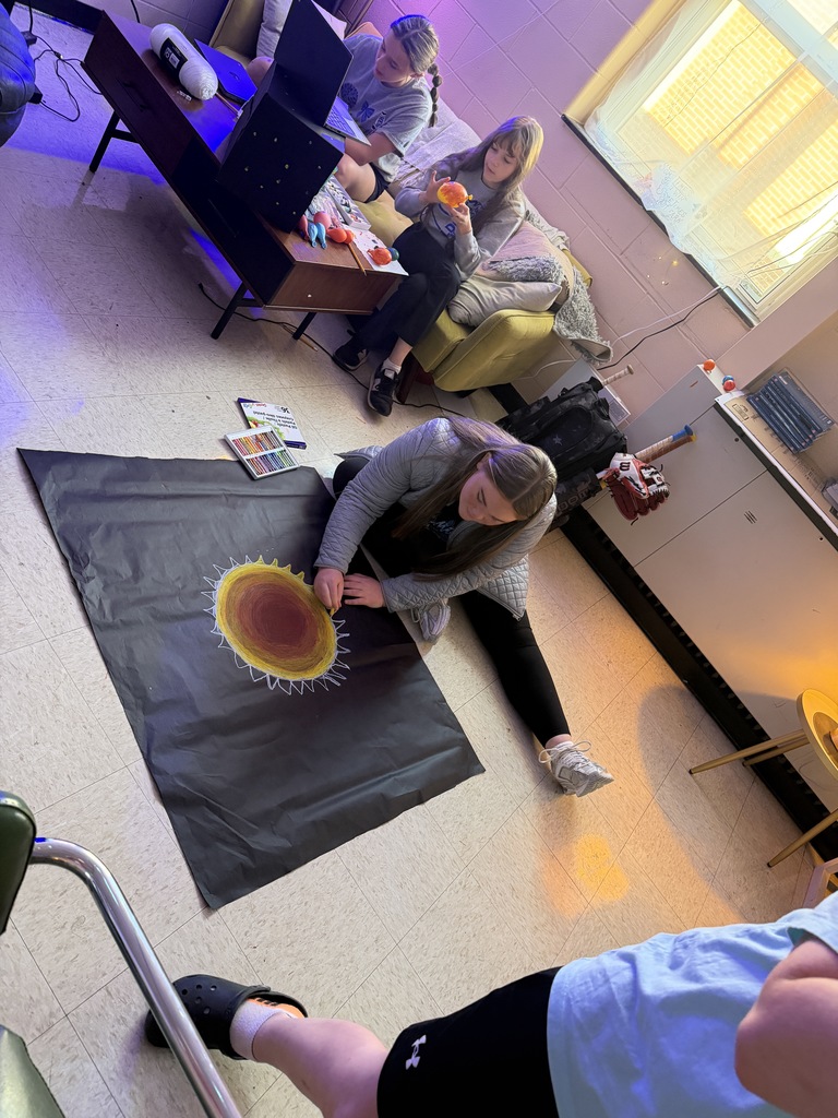 Sixth-grade Planetary Motion Model 