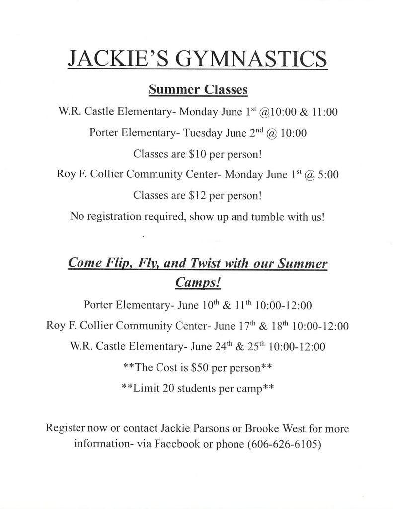 Jackie's Gymnastics 