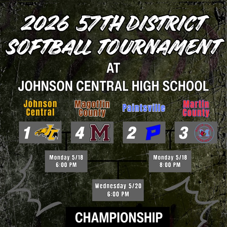 2026 57TH DISTRICT SOFTBALL TOURNAMENT BRACKET