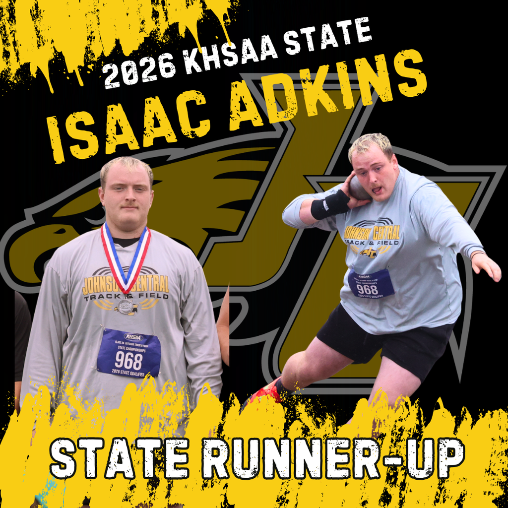 Isaac Adkins - 2026 KHSAA State Championship Runner Up - Shot Put