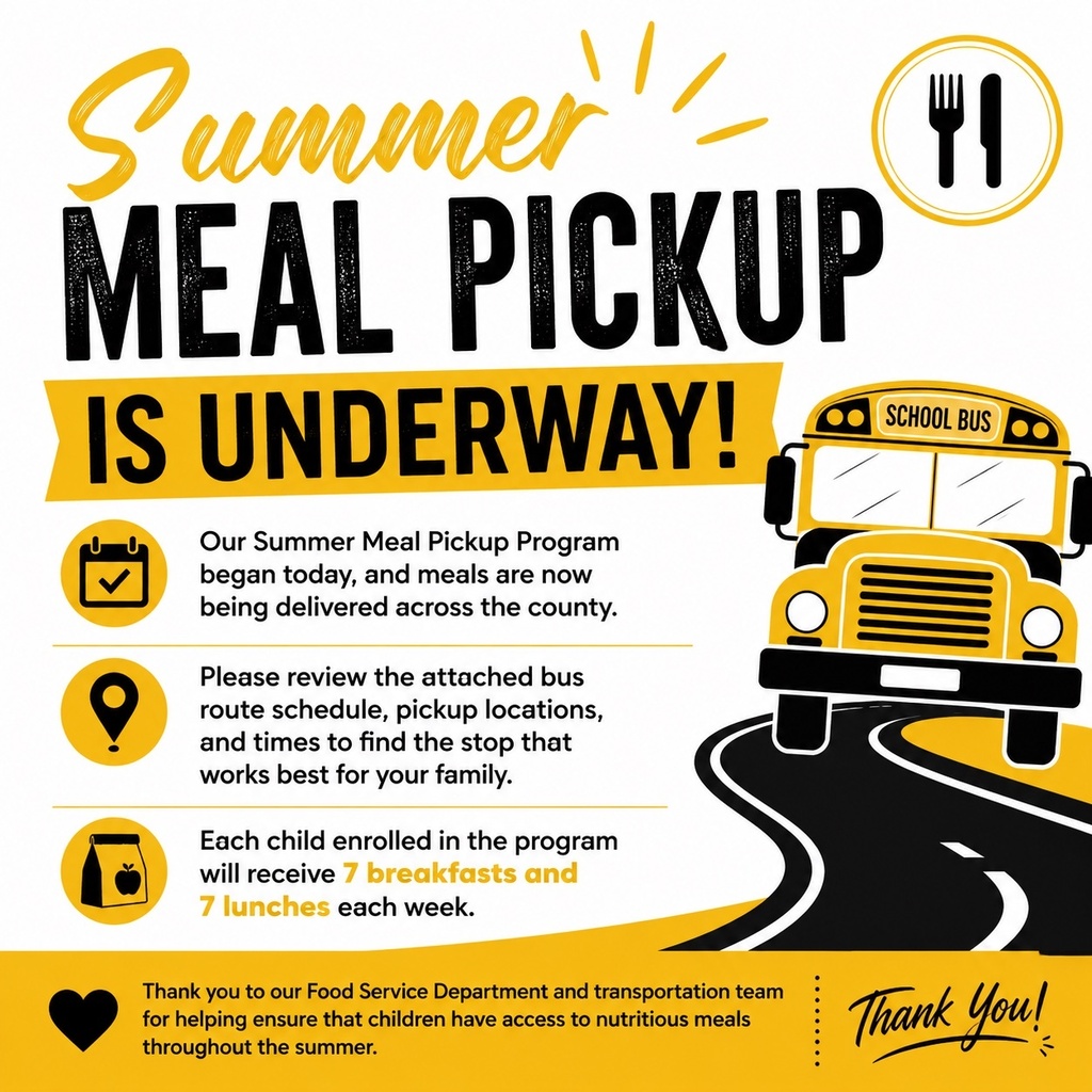 Summer Meal Pickup