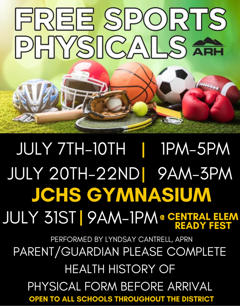 Free Sports Physicals