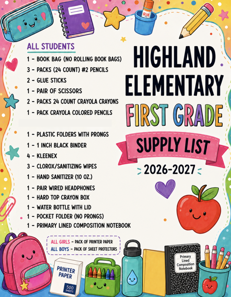 supply list