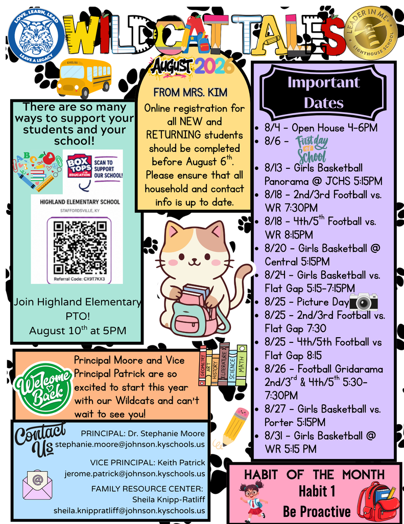 Aug 26 Newsletter