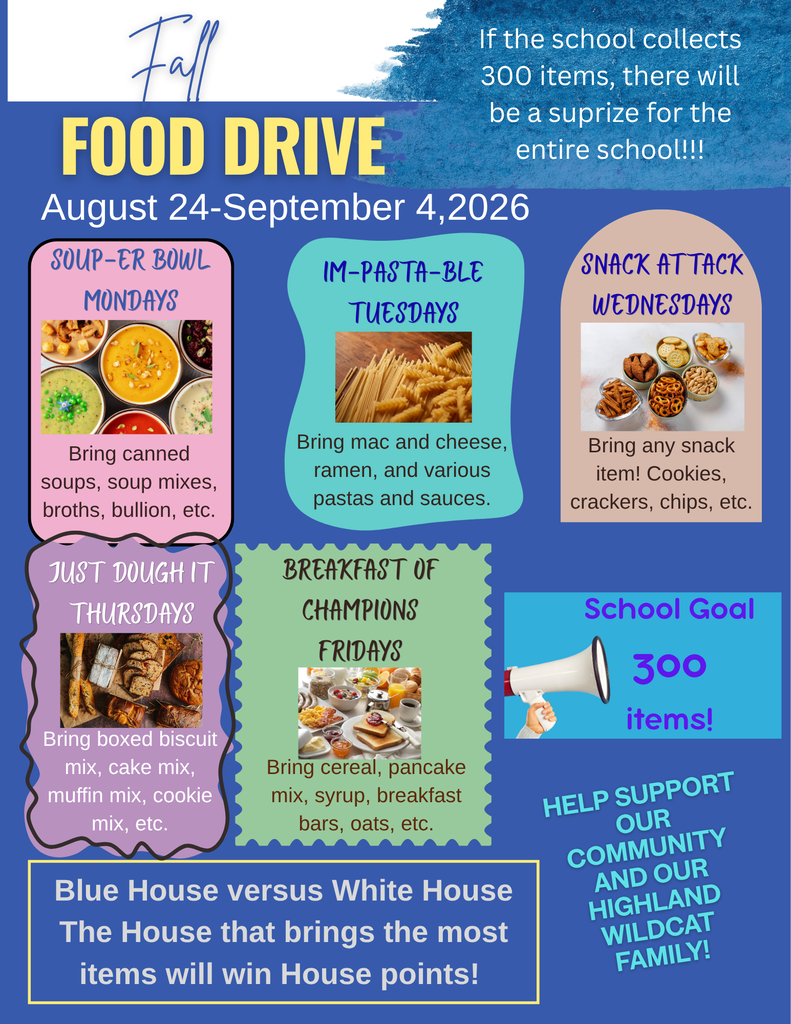 Fall Food Drive 2026