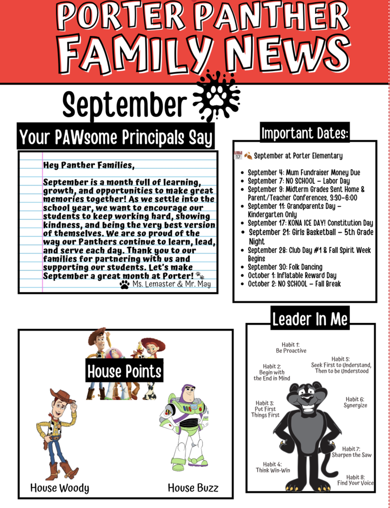 Sept. Newsletter